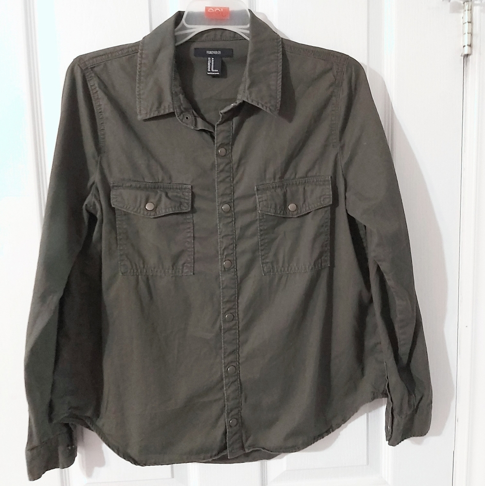 Forever 21 button down shirt